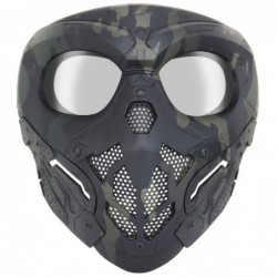 Lurker taktisk meshmask - kamouflage / airsoft / paintball