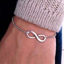 Infinity shaped braceletBracelets