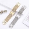 Elegant Quartz klocka - brett kristallarmband