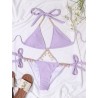 Sexig bikini set - med kristall / metall dekorationer
