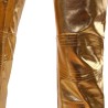 Fashionable shiny metallic pantsPants