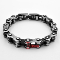 Stainless steel bracelet - motorcycle chain linksBracelets