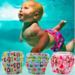 Babysimblöja - justerbar - vattentät - poolbyxor