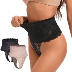 High waisted slimming panties - thongs typeLingerie