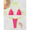 Sexig bikiniset - med metalldekorationer