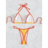 Sexig bikiniset - med metalldekorationer