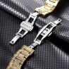 MISSFOX - luxury Quartz watch - rainbow diamonds - waterproofWatches