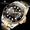 Pagani Design - automatic stainless steel watch - waterproof - gold / blackWatches