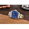 Pagani Design - automatic stainless steel watch - waterproof - gold / blueWatches
