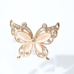 Crystal butterfly broochBrooches