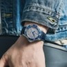 PAGANI DESIGN - mechanical watch - stainless steel - waterproof - nylon strap - blueWatches
