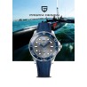 PAGANI DESIGN - mechanical watch - stainless steel - waterproof - nylon strap - blueWatches