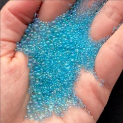 Färgglada vatten bubbla pärlor - harts hantverk