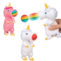 Unicorn shaped ball shooter - fidget toy - anti stress / autism / anxiety reliefToys