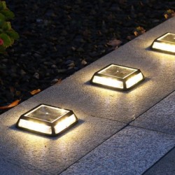 Solar mark / trädgårdsljus - vattentät - 12 LED