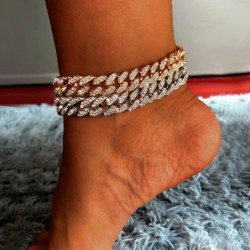 Fashionabla fotlänk - med strass