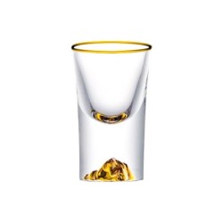 Glasögonshots - med gyllene design - blyfri - 10ml