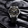 PAGANI DESIGN - fashion automatic watch - nylon strap - blackWatches