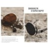 Steampunk style round sunglasses - metal frame - UV400Sunglasses
