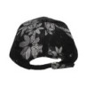 Sommar baseballkeps - blommig spets/fjäril