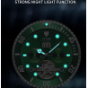TEVISE - elegant automatic watch - stainless steel - waterproof - gold / greenWatches
