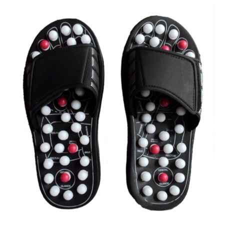 Akupunkturtofflor - sandaler - fotmassage - smärtlindring