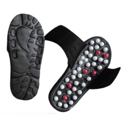 Akupunkturtofflor - sandaler - fotmassage - smärtlindring