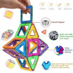 Magnetiska plastblock - byggsats - pedagogisk leksak