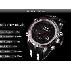 Digital Quartz watch - waterproof - LEDWatches