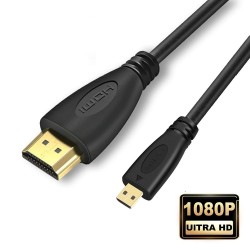 Micro HDMI till HDMI-kabel - V1.4 - 1080P - ultra HD