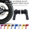 Motorcykel luftventil - lock - 90 graders vinkel - aluminiumlegering - 2 st