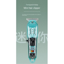 Kemei 1113 - professionell hårklippare - trimmer - USB
