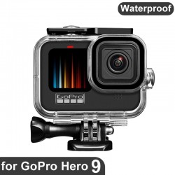 Vattentätt hölje - dykning / undervattensskydd - för GoPro Hero 9 Black