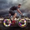 Cykelhjul ekrar ljus - reflekterande rör - 12 st