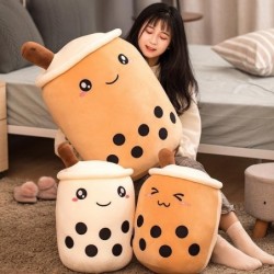 Bubble tea cup shape toy - plush pillowCuddly toys