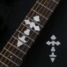 Dekorativa klistermärken för gitarrgreppbräda