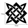 Dekorativ bildekal - slaviskt mönster - 15 * 15cm