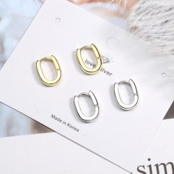 Små geometriska örhängen