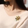Vase with sunflowers - retro broochBrooches