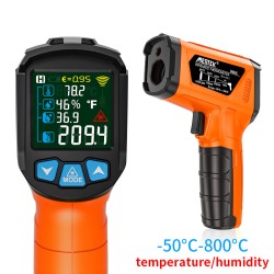 Digital infraröd termometer - laserpistol - LCD - IR - beröringsfri