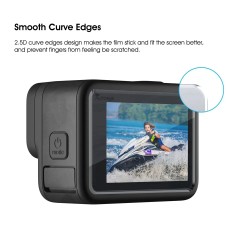 Protective silicone case for GoPro Hero 9 - 10 - 11 - 12 - black tempered glass screen protectorProtection
