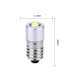 E10 - LED ficklampa glödlampa