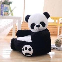 Pandaformad liten soffa - sits - plyschleksak - för barn