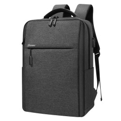 Trendig laptopväska - ryggsäck - med USB-laddningsport - vattentät