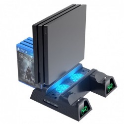 Dual charging dock - cooling stand - LED - for PS4 / PS4 Slim / PS4 Pro controllerAccessories