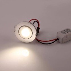 LED takspotlights - infällda - COB - 3W - 10 st