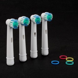 Elektriskt tandborsthuvud - för Oral B 3D - 4 st