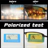 Polarized glasses with night vision - for driving at night - unisexSunglasses