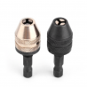 Keyless chuck - screwdriver 1/4 '' hex shank drill bit quick change convertor adapterBits & drills