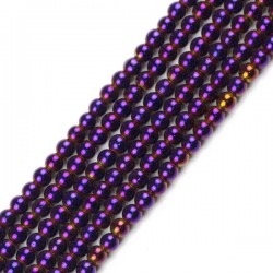 Natursten - lösa pärlor - armbandstillverkning - 200 stycken - 3 mm
